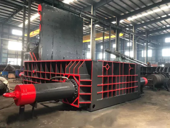Metal Recycling Baler Scrap Aluminum Steel Copper Rebar Chips Press Hydraulic Balers Machine